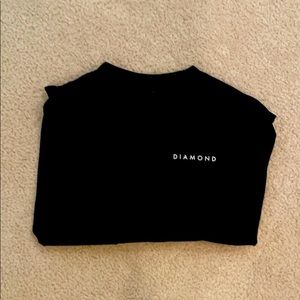 Men’s Black Long Sleeve T-Shirt M